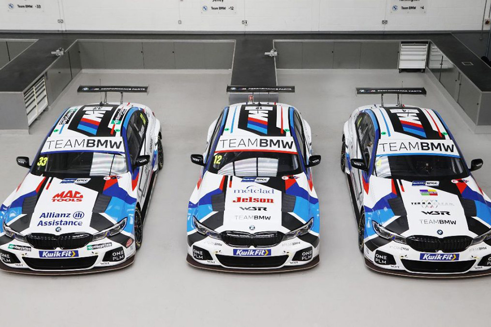 Team BMW reveal new liveries and reaffirm BTCC commitment for 2023 with WSR